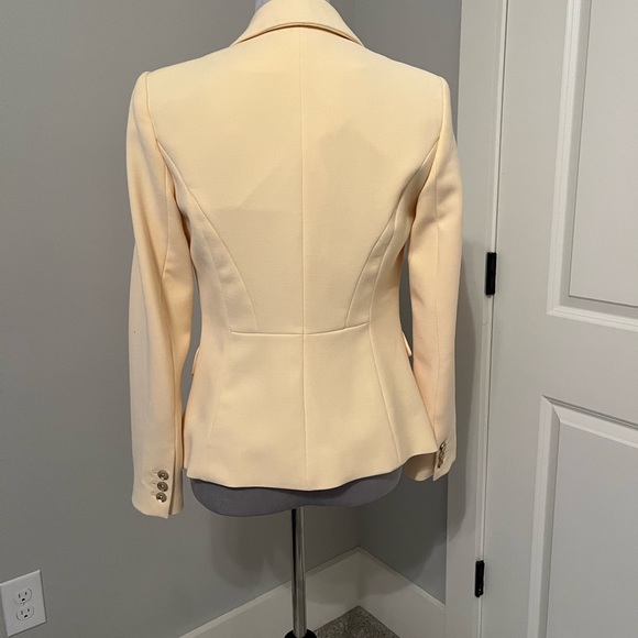 Yellow blazer White House black market - Picture 2 of 9